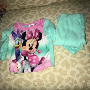 FREE Disney fleece pajamas 12mo EUC
